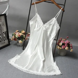Women's new Sleep Underwear Colorful Sleepshirts optional sexy lingerie hot lace camisole sleepwear home wear Nightgowns Lounge